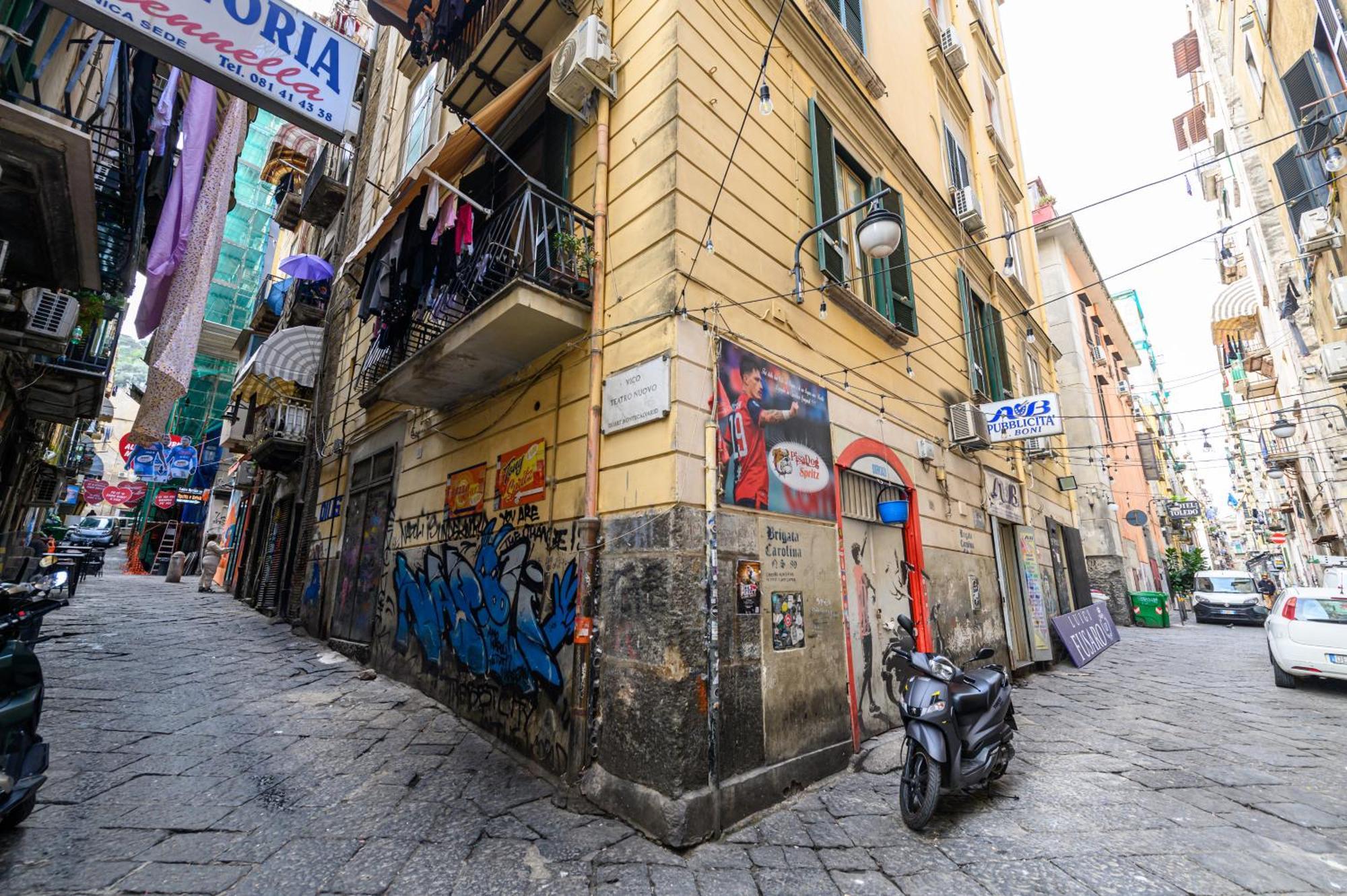 El Barrio In Bed Lägenhet Neapel Exteriör bild